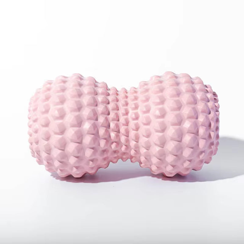 Peanut Massage Ball Double Lacrosse Foot Massage Roller Deep Tissue Muscle Massage Myofascial Release Back Neck Massage Tool